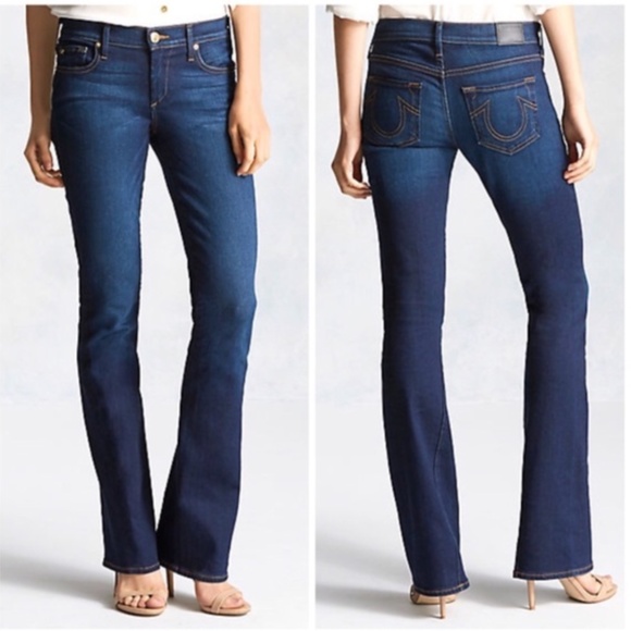 True Religion Denim - True Religion Becca Twisted Midrise Bootcut Jeans